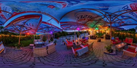 Luminile serii pe terasă &mdash; 360&deg; &mdash; Vedere 4