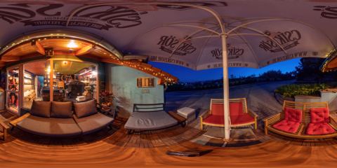 Luminile serii pe terasă &mdash; 360&deg; &mdash; Vedere 3